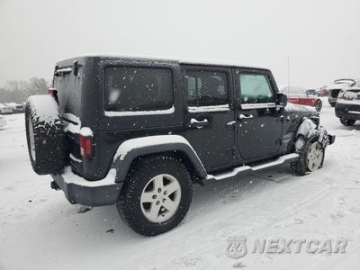 Trzecie zdjęcie samochodu z tyłu: 2017 JEEP WRANGLER UNLIMITED SPORT VIN:1C4BJWDG7HL731423 - miniatura