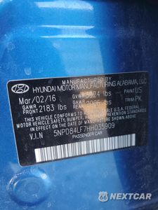 Zdjęcie 14 z 15 samochodu: 2017 HYUNDAI ELANTRA SE VIN:5NPD84LF7HH035909 - miniatura