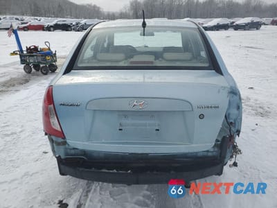 Zdjęcie 6 z 14 samochodu: 2006 HYUNDAI ACCENT GLS VIN:KMHCN46C06U023797 - miniatura