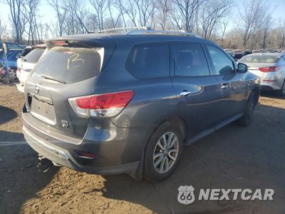 Trzecie zdjęcie samochodu z tyłu: 2013 NISSAN PATHFINDER S VIN:5N1AR2MM0DC615375 - miniatura
