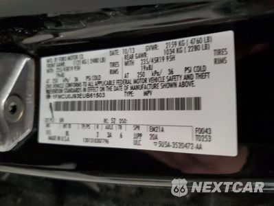 Zdjęcie 15 z 15 samochodu: 2014 FORD ESCAPE TITANIUM VIN:1FMCU0J93EUB61503 - miniatura