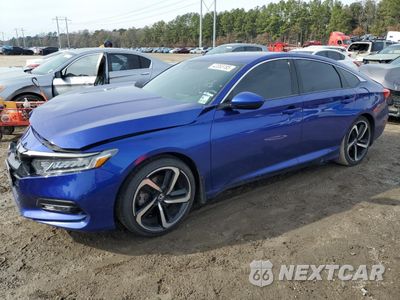 2018 HONDA ACCORD SPORT 1HGCV1F38JA139974 - główne zdjęcie licytacji z USA - miniatura