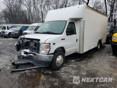 2021 FORD ECONOLINE E350 SUPER DUTY CUTAWAY VAN 1FDWE3FK9MDC37215 - główne zdjęcie licytacji z USA - miniatura