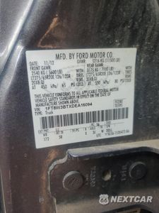 Zdjęcie 14 z 14 samochodu: 2013 FORD F350 SUPER DUTY VIN:1FT8W3BTXDEA16094 - miniatura