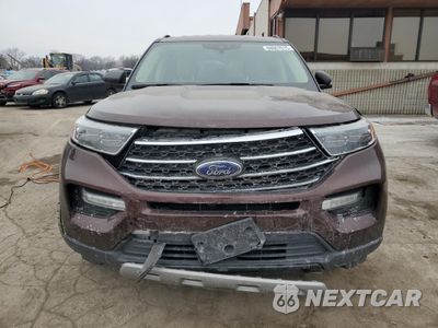 Piąte zdjęcie samochodu w środku: 2020 FORD EXPLORER XLT VIN:1FMSK8DH4LGB65137 - miniatura