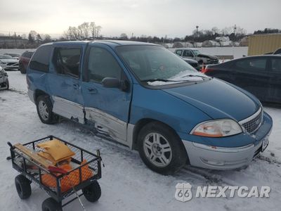 Czwarte zdjęcie samochodu z boku: 2001 FORD WINDSTAR SEL VIN:2FMDA53401BA26247 - miniatura