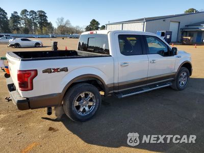 Trzecie zdjęcie samochodu z tyłu: 2015 FORD F150 SUPERCREW VIN:1FTEW1EP0FFB33802 - miniatura