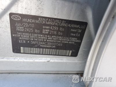 Zdjęcie 14 z 14 samochodu: 2011 HYUNDAI SONATA GLS VIN:5NPEB4AC3BH101569 - miniatura