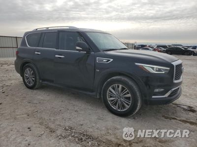 Czwarte zdjęcie samochodu z boku: 2020 INFINITI QX80 LUXE VIN:JN8AZ2NF1L9705445 - miniatura