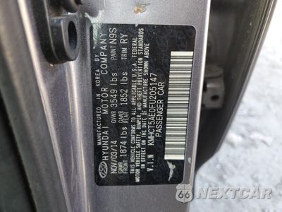Zdjęcie 13 z 13 samochodu: 2016 HYUNDAI ACCENT GS VIN:KMHCT5AE0FU205147 - miniatura