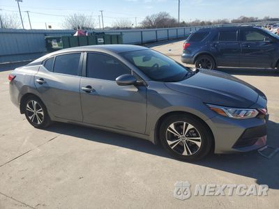 Czwarte zdjęcie samochodu z boku: 2020 NISSAN SENTRA SV VIN:3N1AB8CV2LY282949 - miniatura