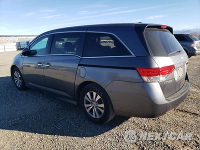 Drugie zdjęcie samochodu z przodu: 2016 HONDA ODYSSEY EXL VIN:5FNRL5H65GB060131 - miniatura