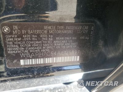 Zdjęcie 13 z 13 samochodu: 2010 BMW 328 I VIN:WBAPH7C54AE125897 - miniatura