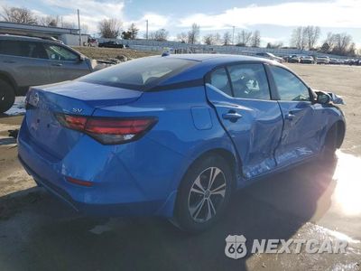 Trzecie zdjęcie samochodu z tyłu: 2021 NISSAN SENTRA SV VIN:3N1AB8CV8MY239069 - miniatura