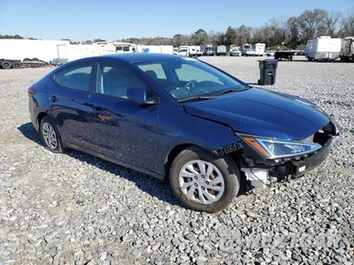 Czwarte zdjęcie samochodu z boku: 2019 HYUNDAI ELANTRA SE VIN:5NPD74LF5KH496939 - miniatura