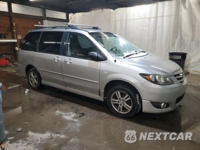 Czwarte zdjęcie samochodu z boku: 2004 MAZDA MPV WAGON VIN:JM3LW28A940500661 - miniatura