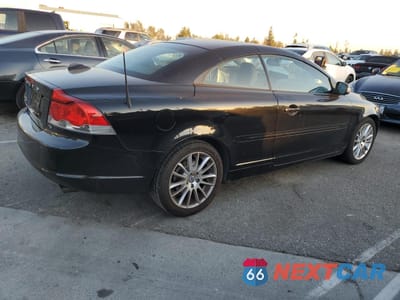 Trzecie zdjęcie samochodu z tyłu: 2009 VOLVO C70 T5 VIN:YV1MC67299J075722 - miniatura