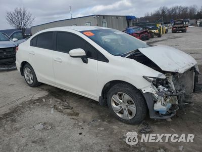 Czwarte zdjęcie samochodu z boku: 2015 HONDA CIVIC LX VIN:2HGFB2F55FH530277 - miniatura