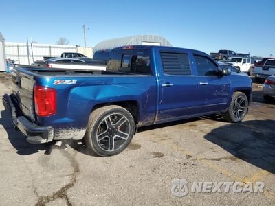 Trzecie zdjęcie samochodu z tyłu: 2017 CHEVROLET SILVERADO K1500 LTZ VIN:3GCUKSEJ4HG331339 - miniatura
