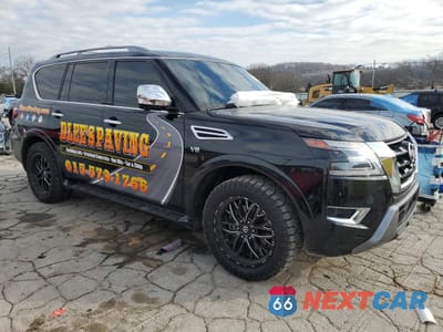 Czwarte zdjęcie samochodu z boku: 2022 NISSAN ARMADA PLATINUM VIN:JN8AY2DA9N9392382 - miniatura