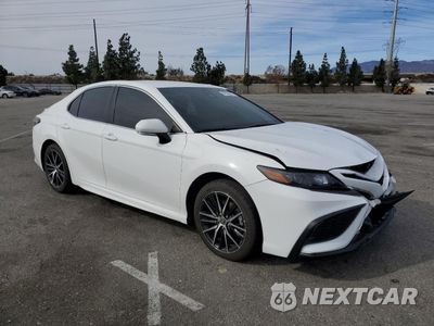 Czwarte zdjęcie samochodu z boku: 2022 TOYOTA CAMRY SE VIN:4T1T11AK7NU695895 - miniatura