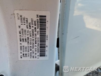 Zdjęcie 12 z 12 samochodu: 2017 HONDA ACCORD LX VIN:1HGCR2F36HA138133 - miniatura