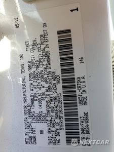 Zdjęcie 14 z 14 samochodu: 2012 TOYOTA TUNDRA DOUBLE CAB SR5 VIN:5TFRY5F18CX128933 - miniatura