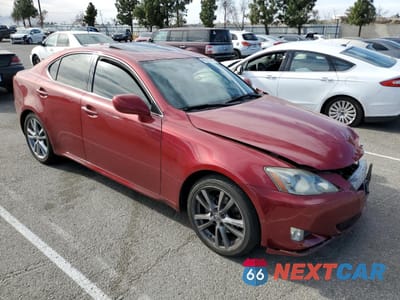 Czwarte zdjęcie samochodu z boku: 2007 LEXUS IS 250 VIN:JTHBK262972044521 - miniatura