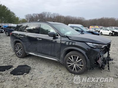 Czwarte zdjęcie samochodu z boku: 2024 INFINITI QX60 AUTOGRAPH VIN:5N1DL1HU7RC356135 - miniatura