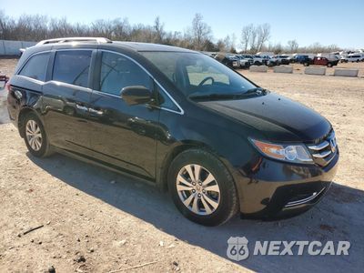 Czwarte zdjęcie samochodu z boku: 2014 HONDA ODYSSEY EXL VIN:5FNRL5H63EB072114 - miniatura