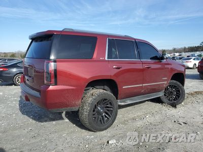 Trzecie zdjęcie samochodu z tyłu: 2016 GMC YUKON SLT VIN:1GKS2BKC7GR467495 - miniatura