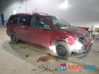 Czwarte zdjęcie samochodu z boku: 2010 DODGE GRAND CARAVAN SE VIN:2D4RN4DEXAR361879 - miniatura