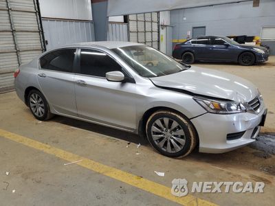 Czwarte zdjęcie samochodu z boku: 2014 HONDA ACCORD LX VIN:1HGCR2F31EA179796 - miniatura