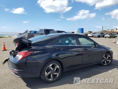 Trzecie zdjęcie samochodu z tyłu: 2021 HYUNDAI ELANTRA SEL VIN:KMHLN4AG7MU127078 - miniatura