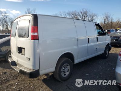 Trzecie zdjęcie samochodu z tyłu: 2020 CHEVROLET EXPRESS G2500 VIN:1GCWGAFP0L1259344 - miniatura