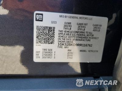 Zdjęcie 13 z 13 samochodu: 2024 GMC YUKON SLT VIN:1GKS2BKD9RR116762 - miniatura