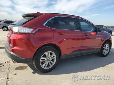 Trzecie zdjęcie samochodu z tyłu: 2017 FORD EDGE SEL VIN:2FMPK3J92HBB26874 - miniatura