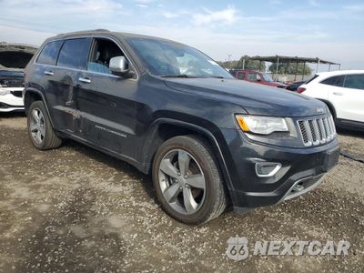 Czwarte zdjęcie samochodu z boku: 2015 JEEP GRAND CHEROKEE OVERLAND VIN:1C4RJECGXFC220392 - miniatura