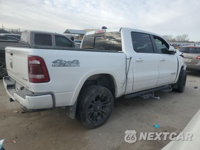 Trzecie zdjęcie samochodu z tyłu: 2020 RAM 1500 LARAMIE VIN:1C6SRFJT9LN115494 - miniatura