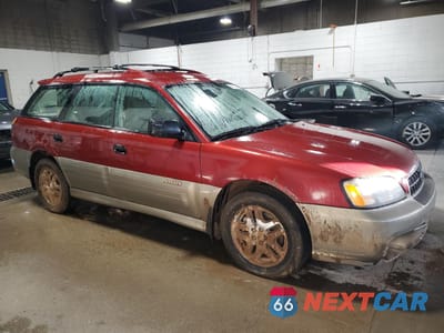 Czwarte zdjęcie samochodu z boku: 2003 SUBARU LEGACY OUTBACK AWP VIN:4S3BH675937638104 - miniatura