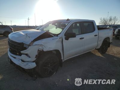 2022 CHEVROLET SILVERADO K1500 CUSTOM 1GCPDBEK7NZ603846 - główne zdjęcie licytacji z USA - miniatura