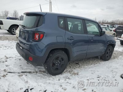 Trzecie zdjęcie samochodu z tyłu: 2019 JEEP RENEGADE SPORT VIN:ZACNJAAB6KPK67355 - miniatura