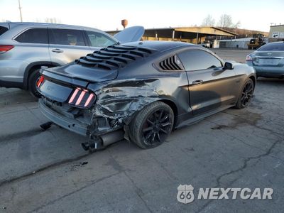 Trzecie zdjęcie samochodu z tyłu: 2016 FORD MUSTANG GT VIN:1FA6P8CF4G5331140 - miniatura