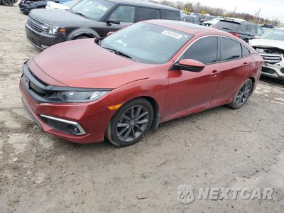 2021 HONDA CIVIC EXL 2HGFC1F77MH701293 - główne zdjęcie licytacji z USA - miniatura