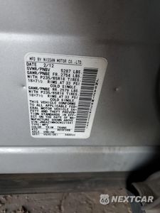 Zdjęcie 12 z 12 samochodu: 2012 NISSAN MURANO S VIN:JN8AZ1MW3CW221841 - miniatura