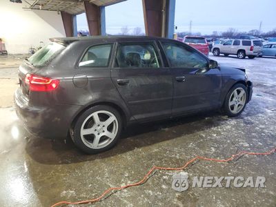 Trzecie zdjęcie samochodu z tyłu: 2012 AUDI A3 PREMIUM PLUS VIN:WAUKJAFM9CA153929 - miniatura