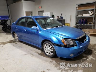 Czwarte zdjęcie samochodu z boku: 2006 KIA SPECTRA LX VIN:KNAFE121565314095 - miniatura