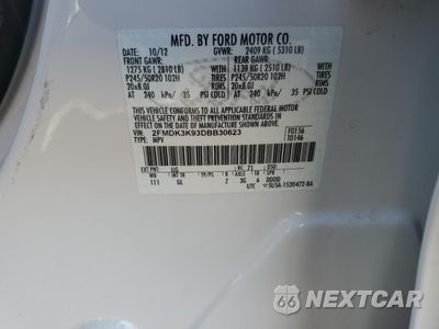 Zdjęcie 14 z 14 samochodu: 2013 FORD EDGE LIMITED VIN:2FMDK3K93DBB30623 - miniatura