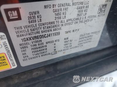 Zdjęcie 15 z 15 samochodu: 2012 GMC ACADIA SLT-1 VIN:1GKKVRED5CJ411939 - miniatura