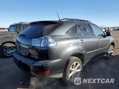 Trzecie zdjęcie samochodu z tyłu: 2009 LEXUS RX 350 VIN:2T2GK31U19C057317 - miniatura